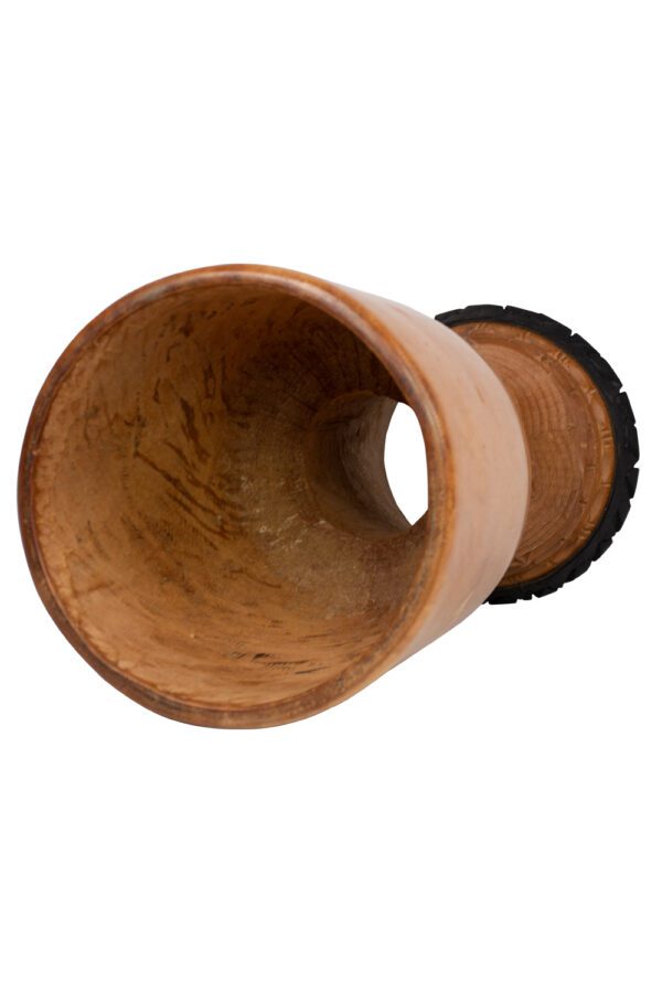Djembe Africano Sin Montar Lenke, 32x65cm - Imagen 3